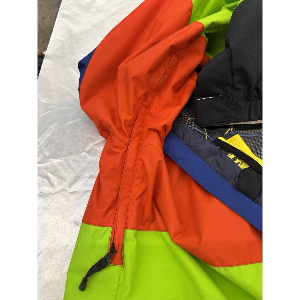 Volcom Nimbus Waterproof Snowboard Ski Jacket Mens XL Colorblock 10000mm Retro - Picture 7 of 16